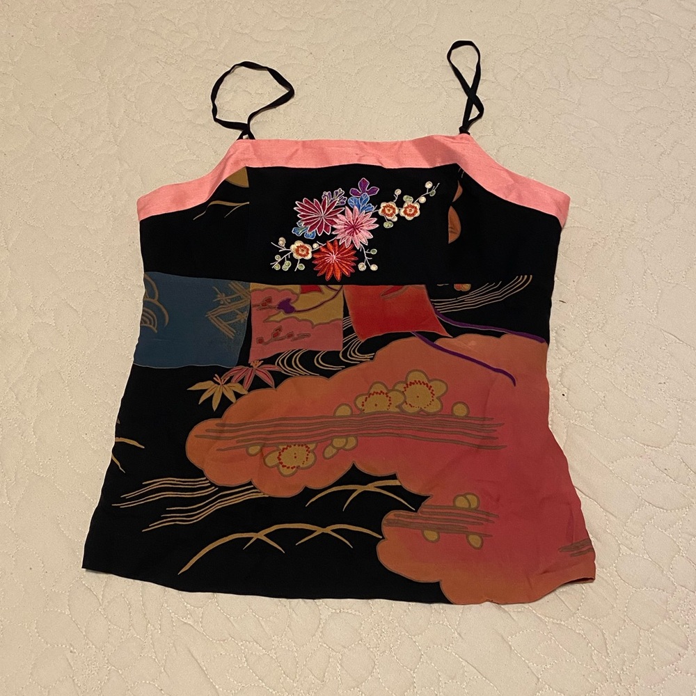 Vintage Sue Wong Size S Silk Camisole
